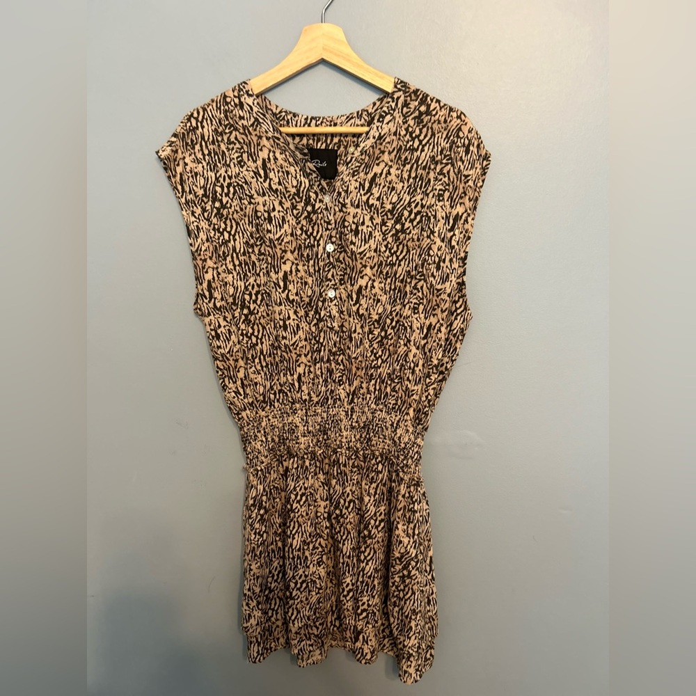 Rails Angelina Abstract Texture Print Linen Blend… - image 5